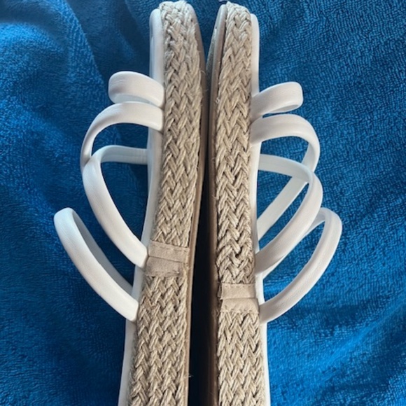 Seychelles Toe-Loop Slide Sandal in white womens 7.5 - Picture 3 of 5